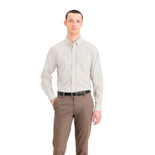 Camisa Dockers beige para caballero A4252-0063