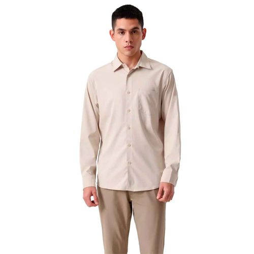 Camisa Dockers café para caballero 003H6-0009