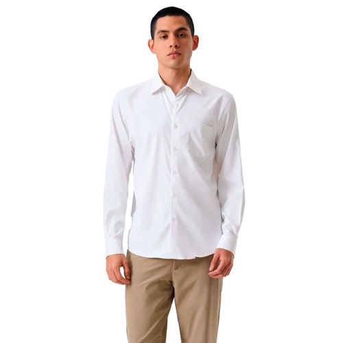 Camisa Dockers blanco para caballero 003H6-0000