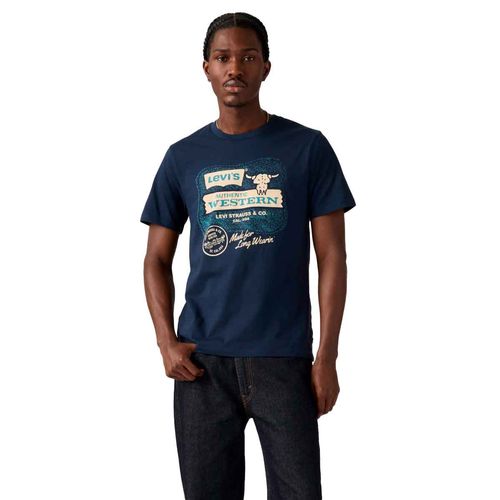 Playera Levis azul para caballero 22491-1972