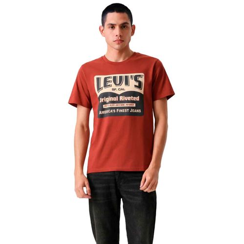 Playera Levis naranja para caballero 22491-1981