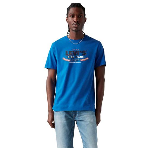 Playera Levis azul para caballero 22491-1983
