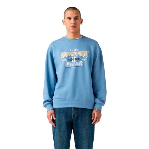 Sudadera Levis azul para caballero 38712-0466