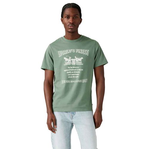 Playera Levis verde para caballero 22491-2000