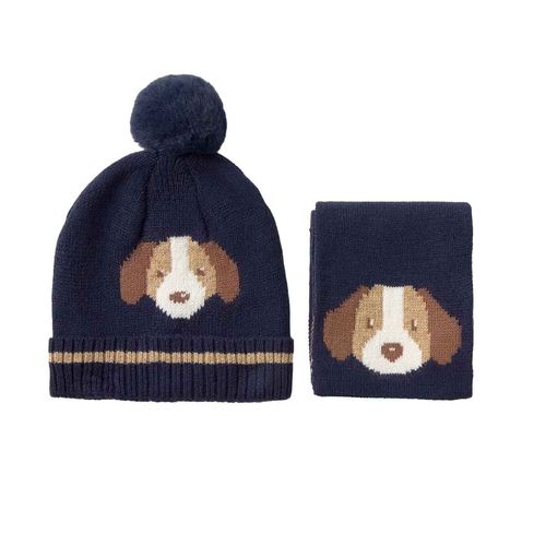 Set de gorro Mayoral azul para bebé 10018