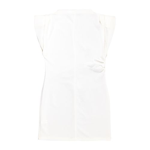 Vestido Mako & Co blanco para dama MKMV0046