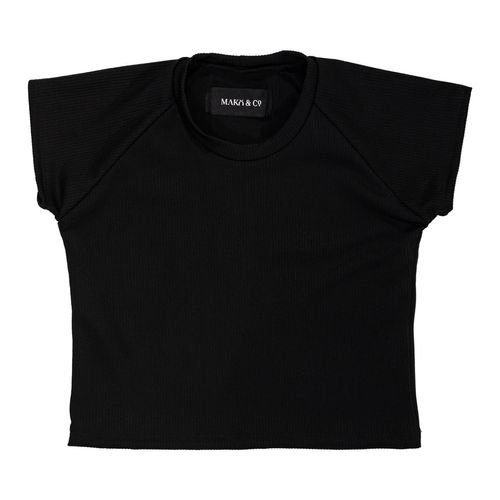 Blusa Mako & Co negro para dama MKMB0097