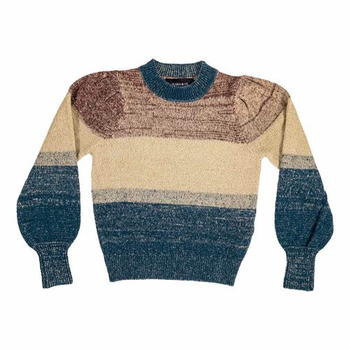 Suéter Mako & Co beige para dama MKMW0006