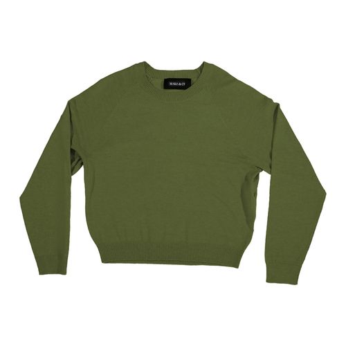 Suéter Mako & Co verde para dama MKMW0008