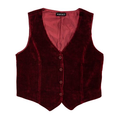 Chaleco Mako & Co tinto para dama MKMZ0015