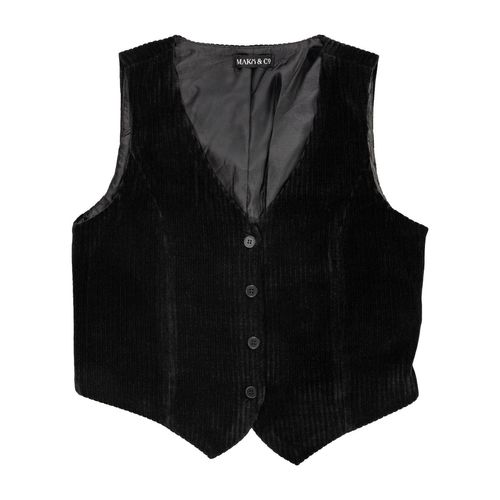 Chaleco Mako & Co negro para dama MKMZ0015