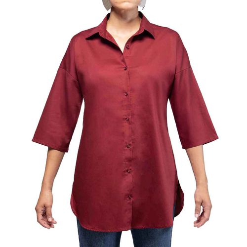 Blusa camisera Stop tinto para dama 27823