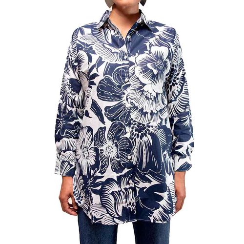 Blusa camisera Stop multicolor para dama 27838