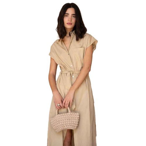 Vestido Emarola & Co beige para dama 73913