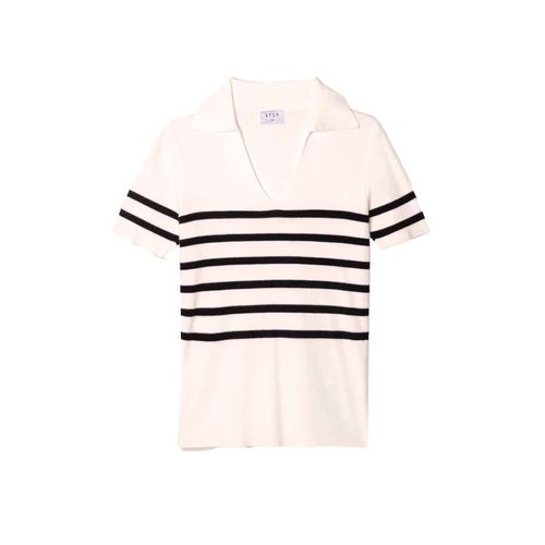 Blusa Stop blanco para dama 27930