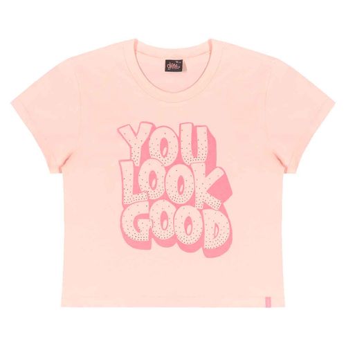 Blusa Gloss rosa para jovencita 31956