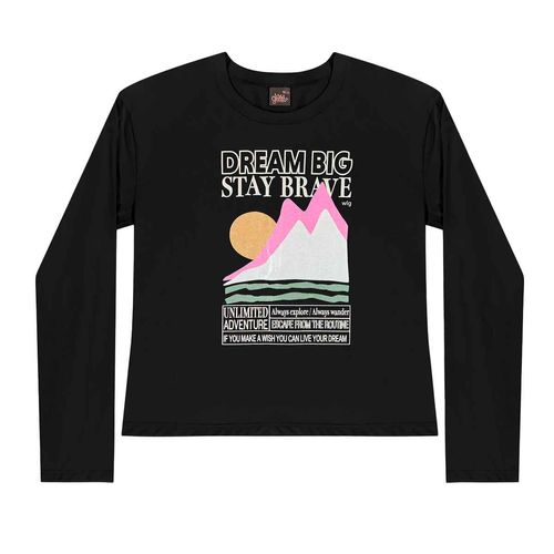 Blusa Gloss negro para jovencita 31910