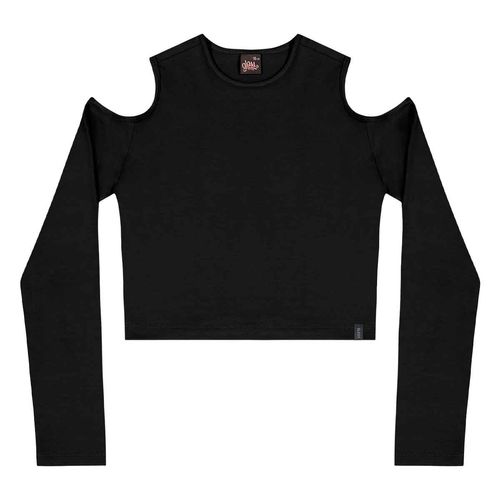 Blusa Gloss negro para jovencita 31932