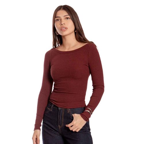 Blusa Balam tinto para dama BB0278