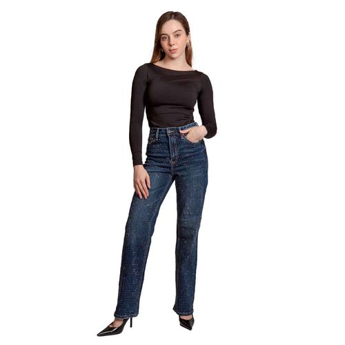 Pantalón de mezclilla Balam azul para dama BL7240