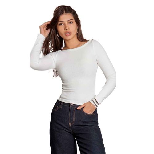 Blusa Balam blanco para dama BB0278