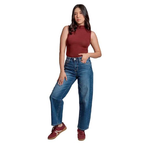 Pantalón de mezclilla Balam azul para dama BL7248