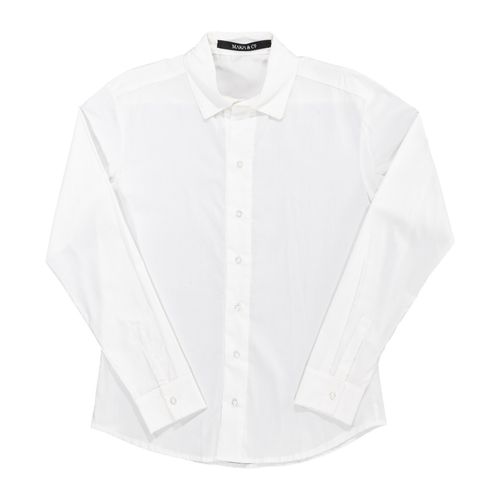 Camisa Mako & Co blanco para caballero MKHC0005