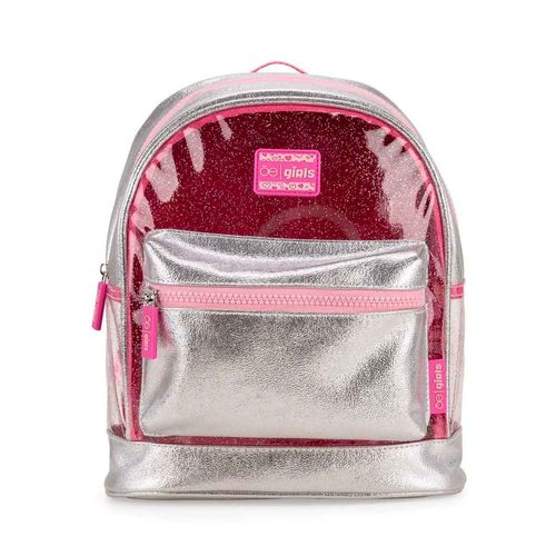 Mochila para niña Oe Girls plateado 4BLGO25180PLA