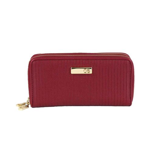 Cartera casual Cloe para dama tinto jatz622tintgr