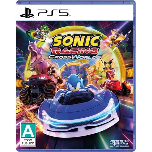 Videojuego Sony sonic racing crossingworlds Playstation 5 multicolor 33238