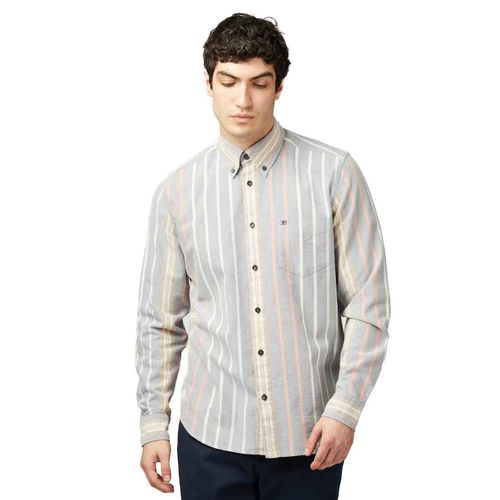 Camisa Ben Sherman gris para caballero 77854