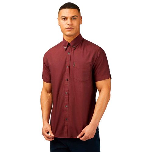 Camisa Ben Sherman tinto para caballero 1012346