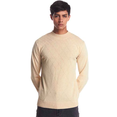 Suéter Authentic Lyon beige para caballero 611087-201
