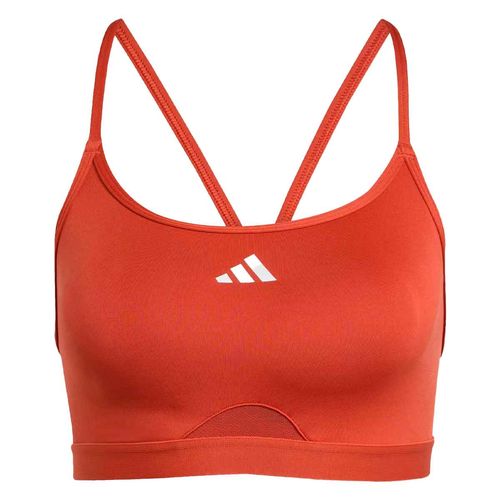 Top deportivo Adidas naranja para dama JW5133
