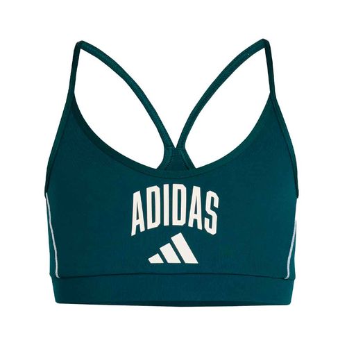 Top deportivo Adidas verde para niña JW8661