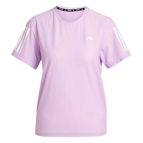Playera deportiva Adidas lila para dama JW9678