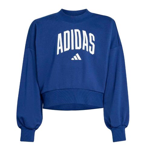 Sudadera deportiva Adidas azul para dama JM1535