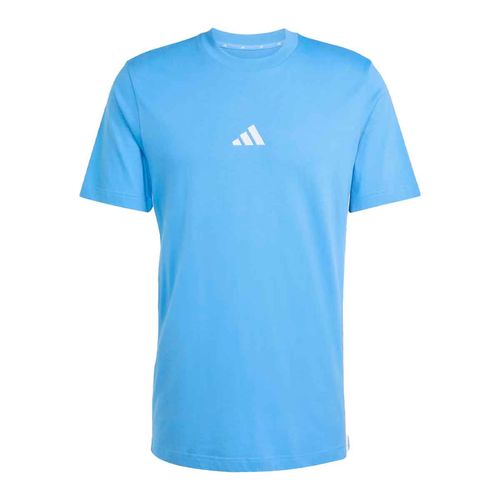 Playera deportiva Adidas azul para caballero JX0733