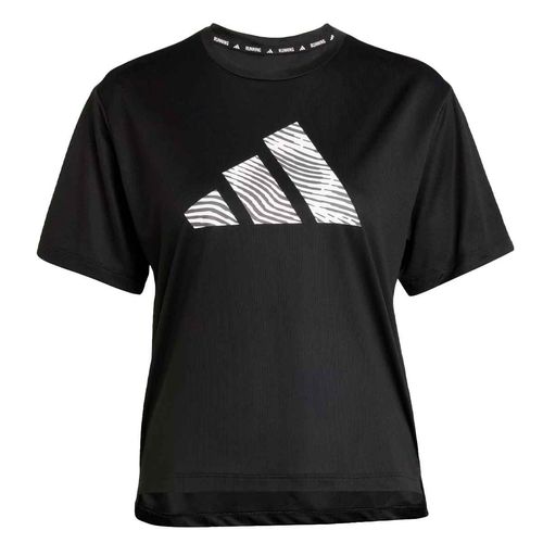 Playera deportiva Adidas negro para dama JM5737