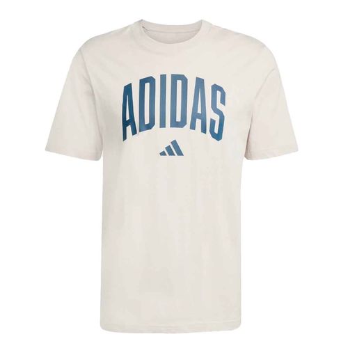 Playera deportiva Adidas beige para caballero JM6415