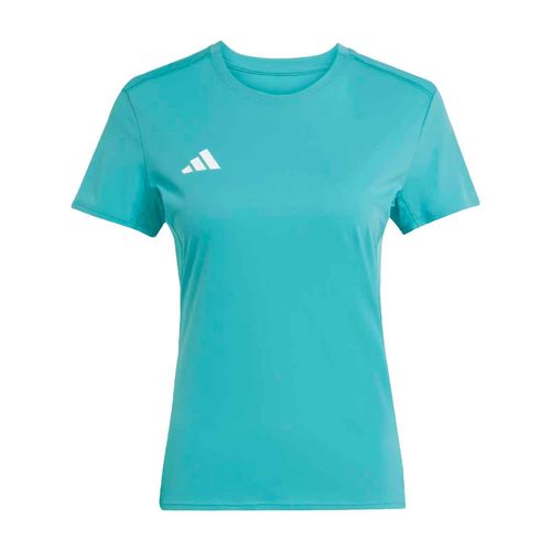 Playera deportiva Adidas azul para dama JM8337