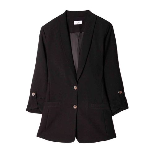 Saco Stop negro para dama 56874