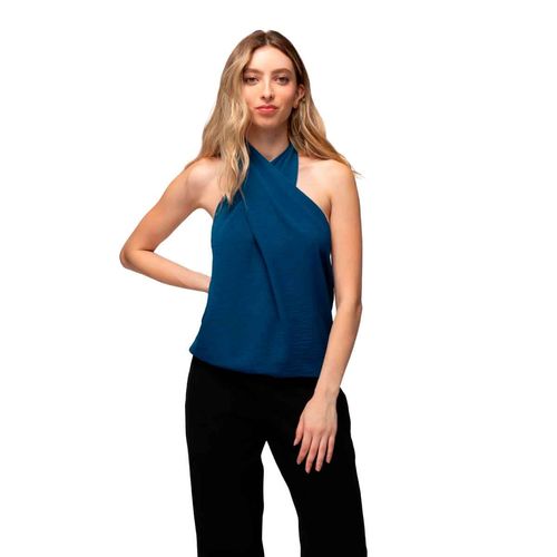 Blusa Ferriano azul para dama BP01691