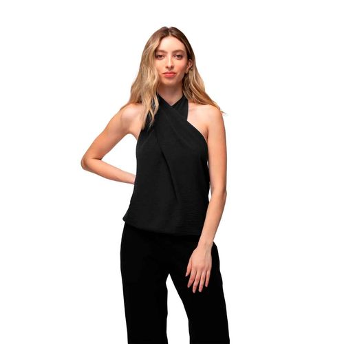 Blusa Ferriano negro para dama BP01691