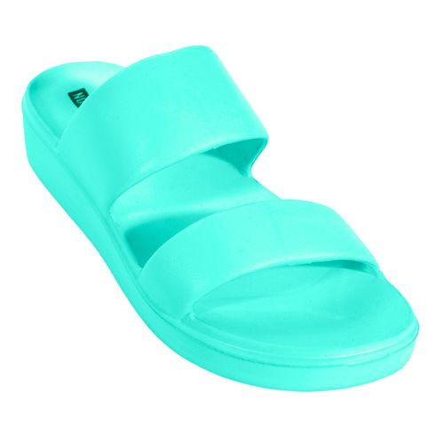 Sandalia de playa Now Or Never para dama verde p22wonder