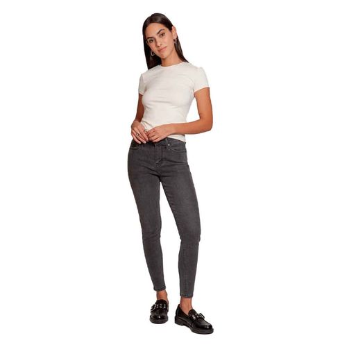 Pantalón de mezclilla Balam gris para dama BL7213