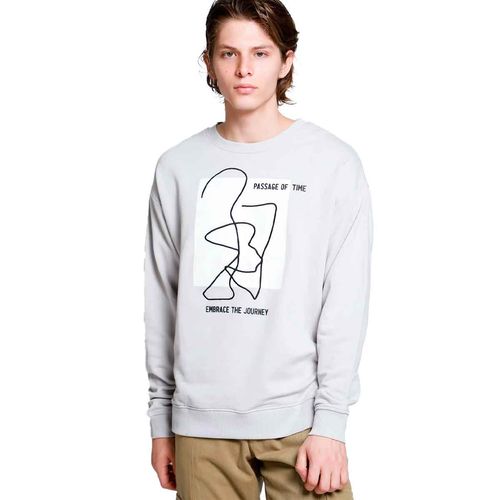 Sudadera Lob gris para caballero COSV0299