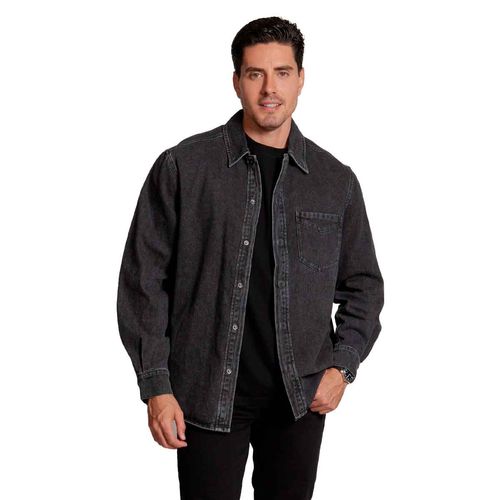 Camisa Balam negro para caballero BLC1226