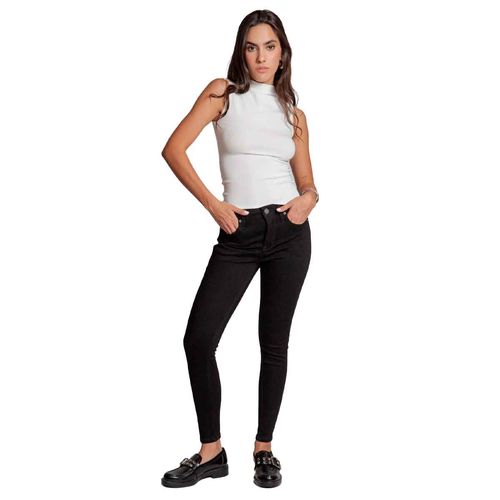 Pantalón de mezclilla Balam negro para dama BL220