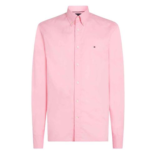 Camisa Tommy Hilfiger rosa para caballero MW0MW37550-TOL